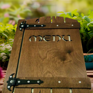Drewniana karta menu "Gate" MD02 -standard