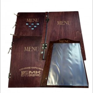 Drewniana karta menu "Gentle" MD32 - standard