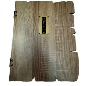 Drewniana karta menu "HDF" MD35