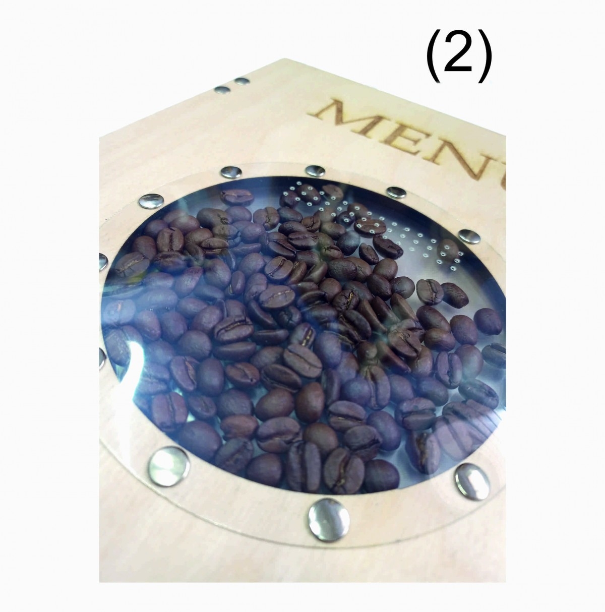 Drewniana karta menu "Flowers & spices" MD39 - standard - obrazek 3