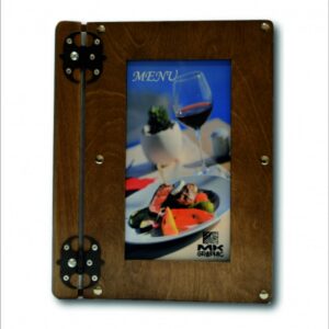 Drewniana karta menu "Wooden frame" MD19 - standard