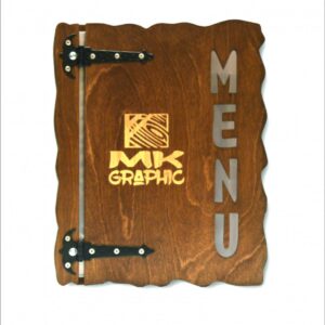 Drewniana karta menu "Jerky" MD17 - standard