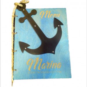 Drewniana karta menu "Marina" MD24 - standard
