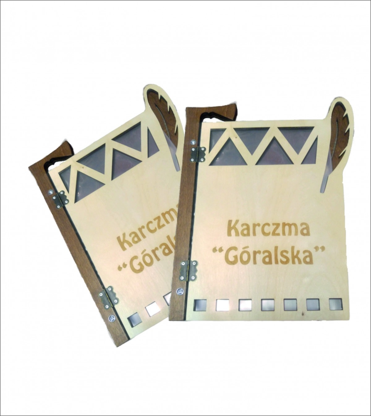 Drewniana karta menu "Ondraszek" MD27 - standard - obrazek 2