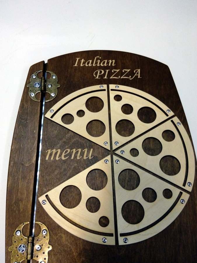 Drewniana karta menu "Pizza" MD09 - standard - obrazek 4