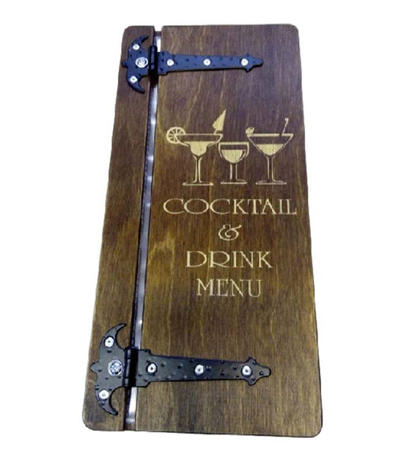 Drewniana karta menu "Slim" MD11 - standard - obrazek 4