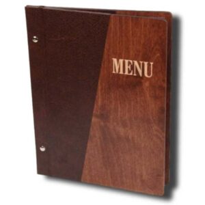 Drewniana karta menu "Symmetry" MD13 - standard