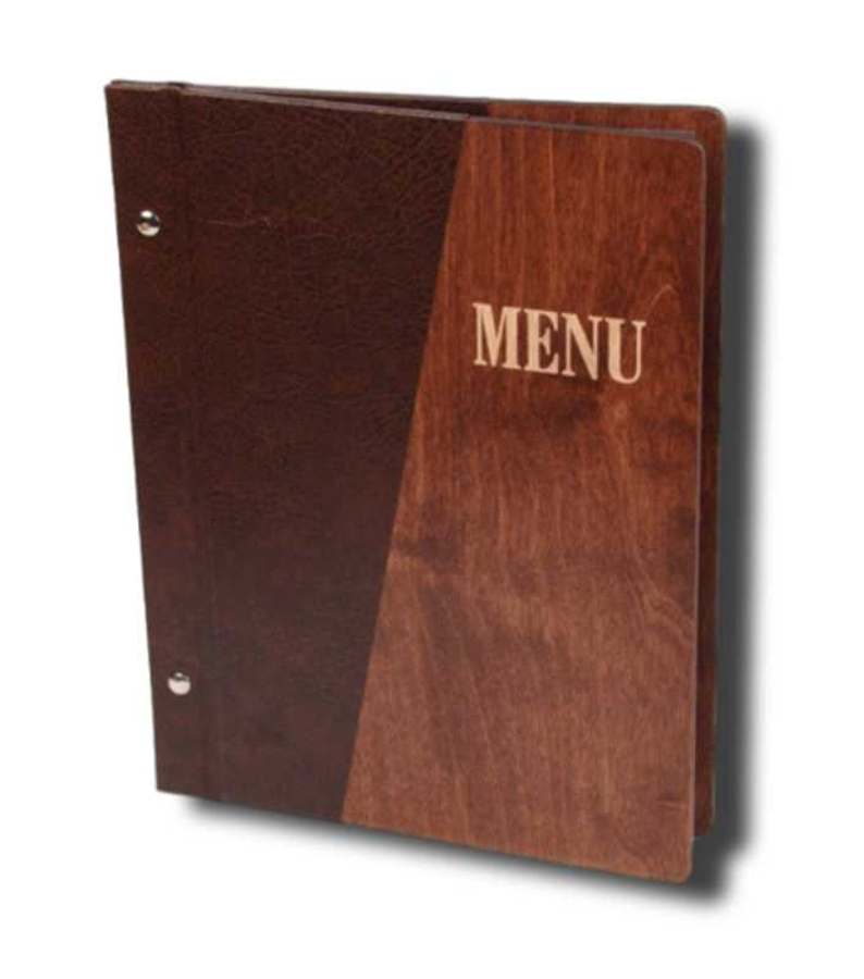 Drewniana karta menu "Symmetry" MD13 - standard