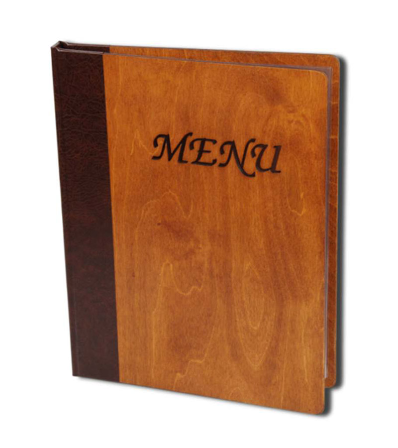 Drewniana karta menu "VENEER LINE" MD14 - standard