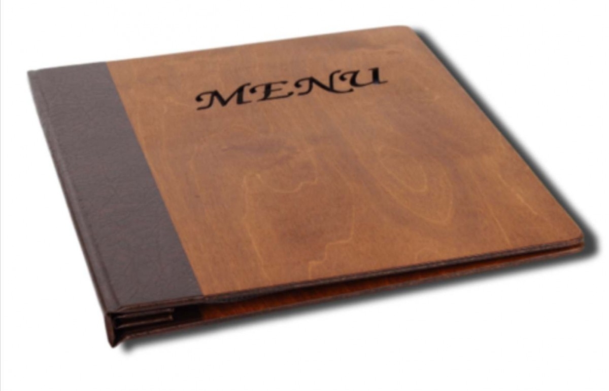 Drewniana karta menu "VENEER LINE" MD14 - standard - obrazek 2