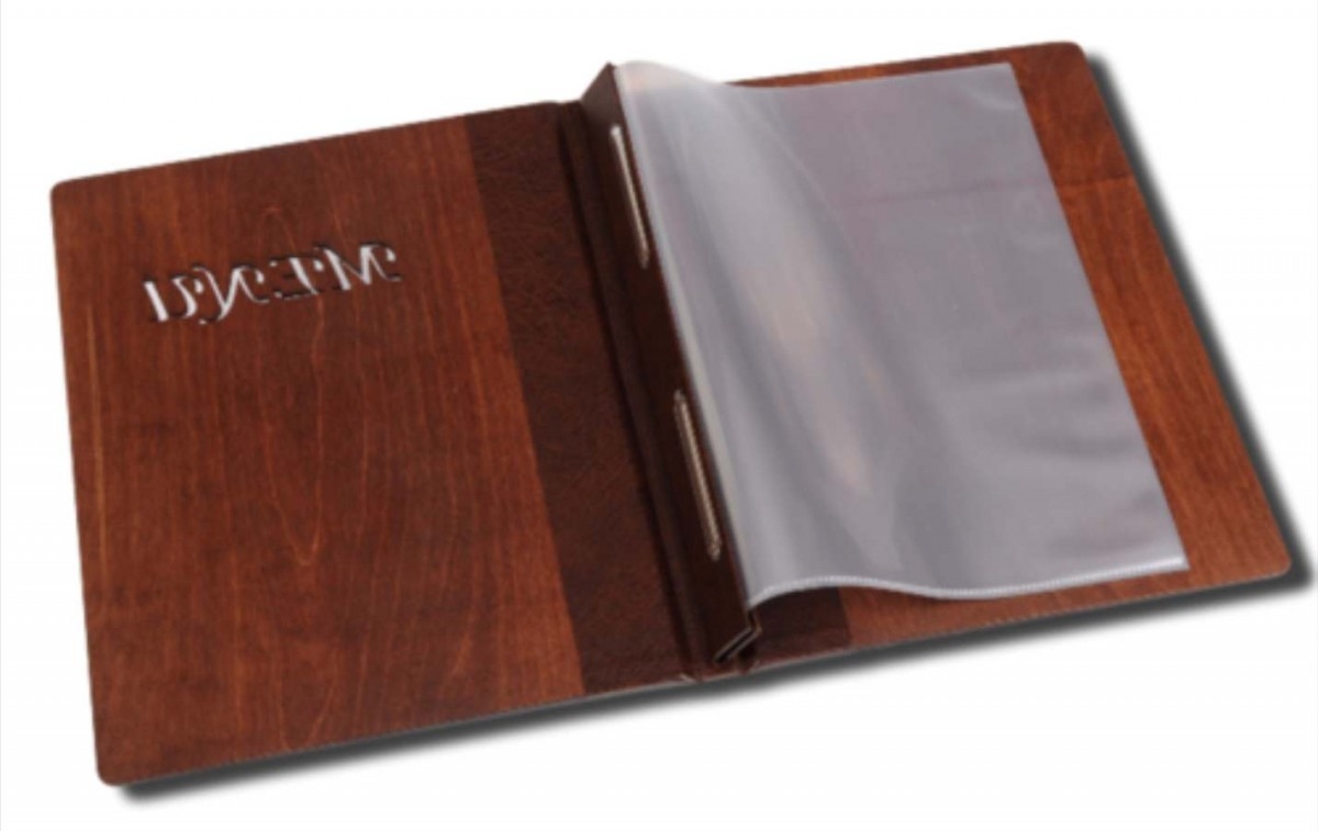 Drewniana karta menu "VENEER LINE" MD14 - standard - obrazek 3