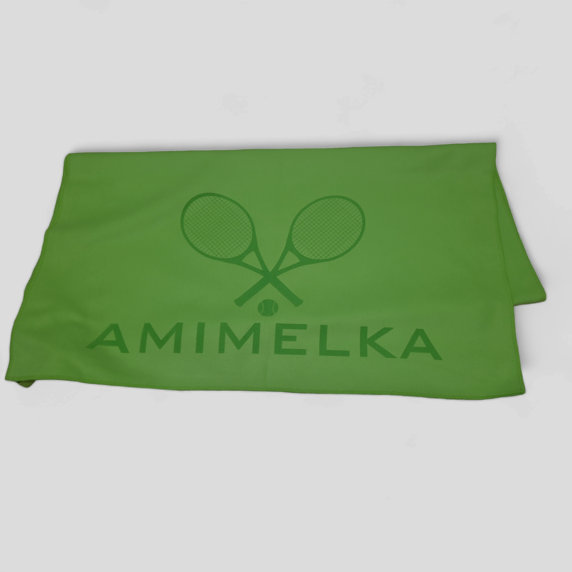 Ręcznik z mikrofibry - personalizowany - Lime Green - obrazek 3