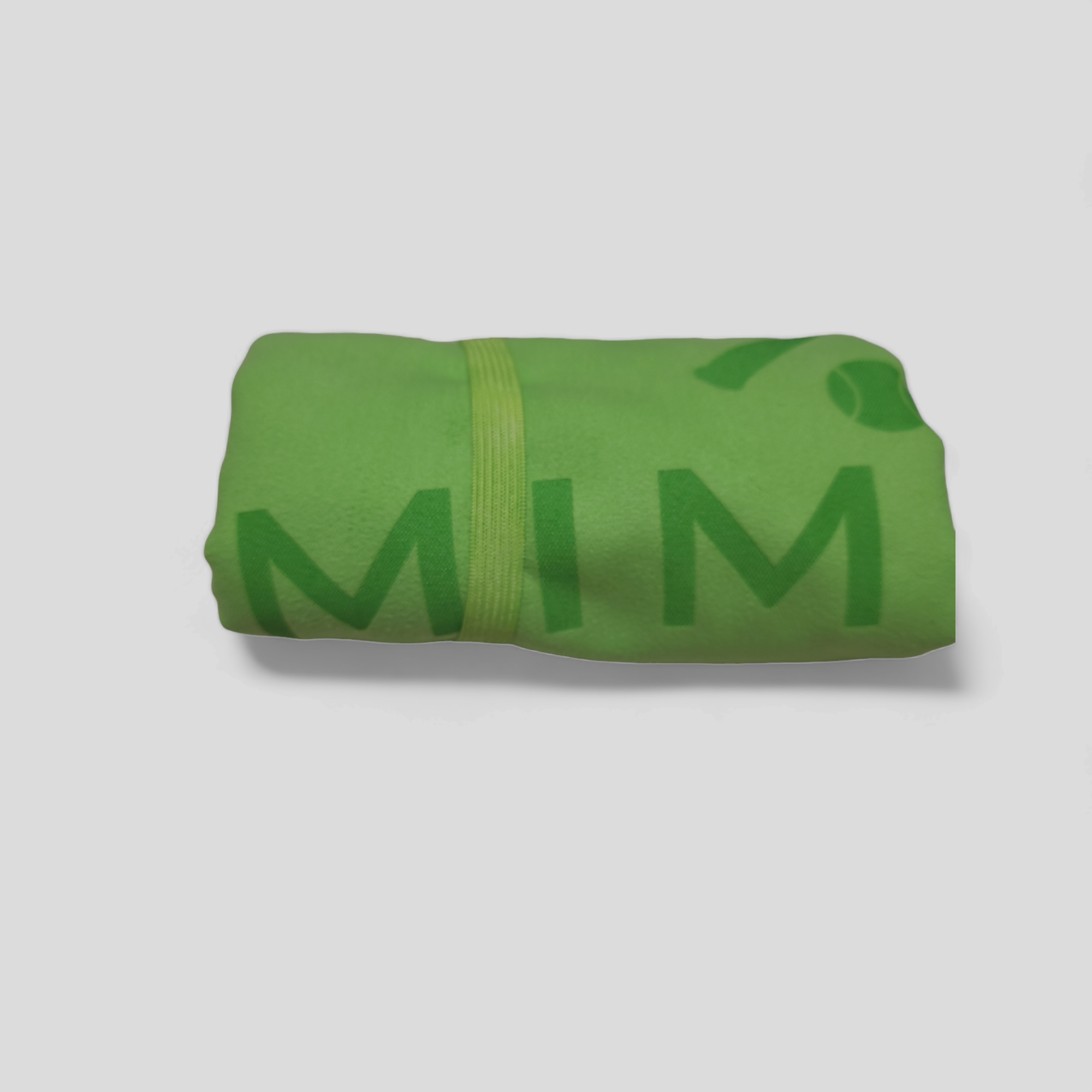 Ręcznik z mikrofibry - personalizowany - Lime Green