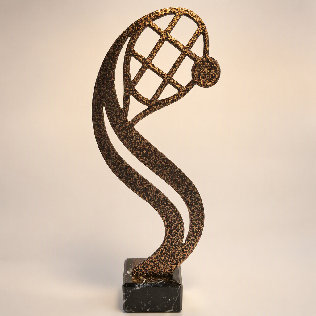 Statuetka metalowa - ST004 - Tenis - obrazek 3