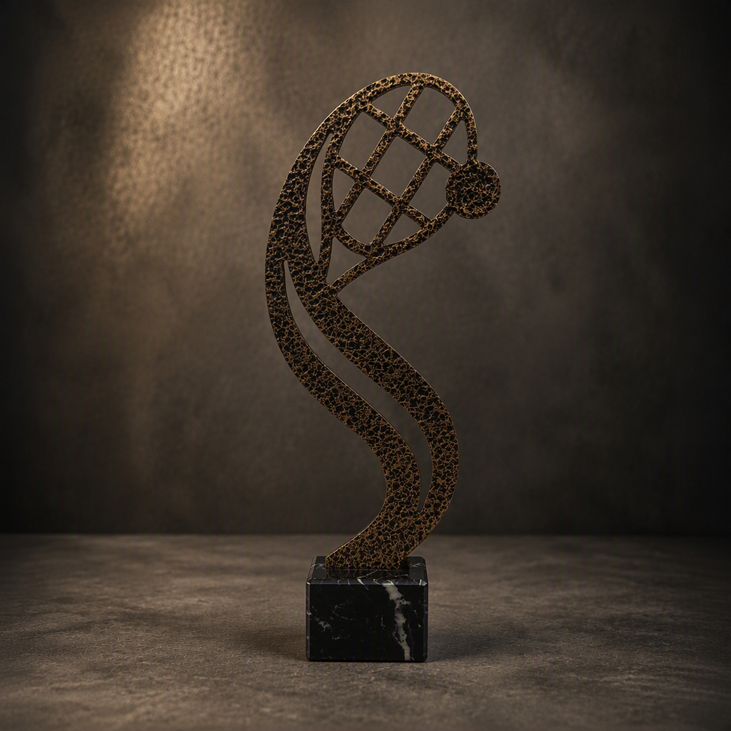 Statuetka metalowa - ST004 - Tenis - obrazek 2