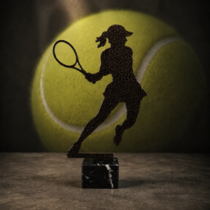 Statuetka metalowa - ST001 - Tenis